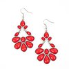 Earrings- Red