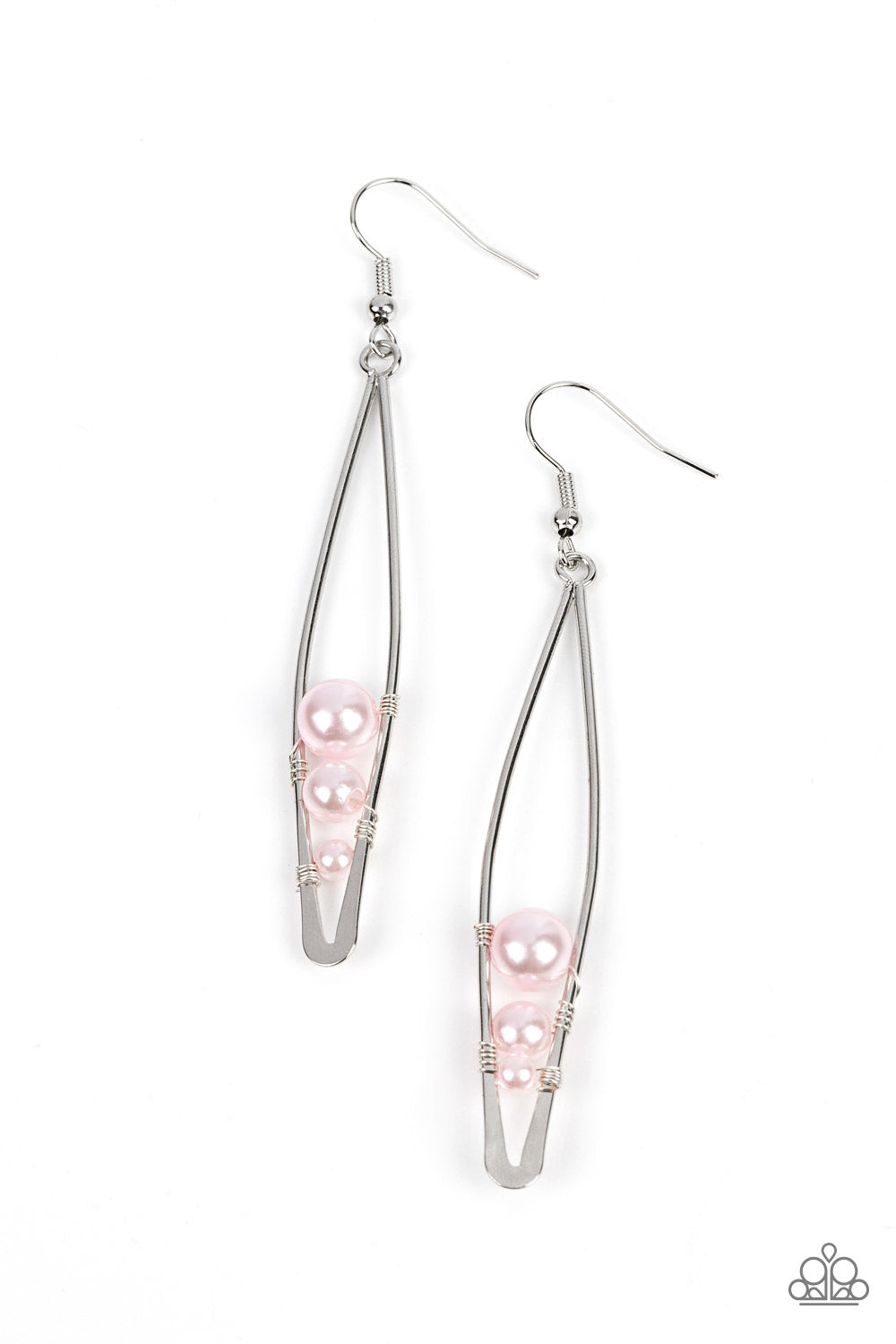 Earrings- Cotton Candy Pink (Hanging)