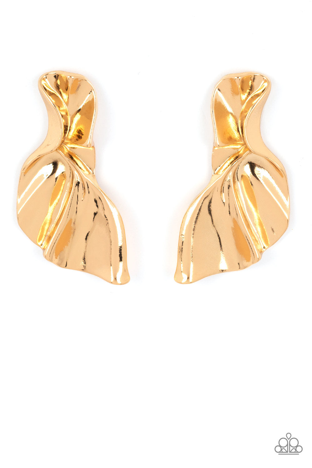 Earrings- Gold Statement